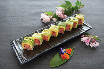 Order Volcano Roll food online from Kumo Sushi store, Plainview on bringmethat.com