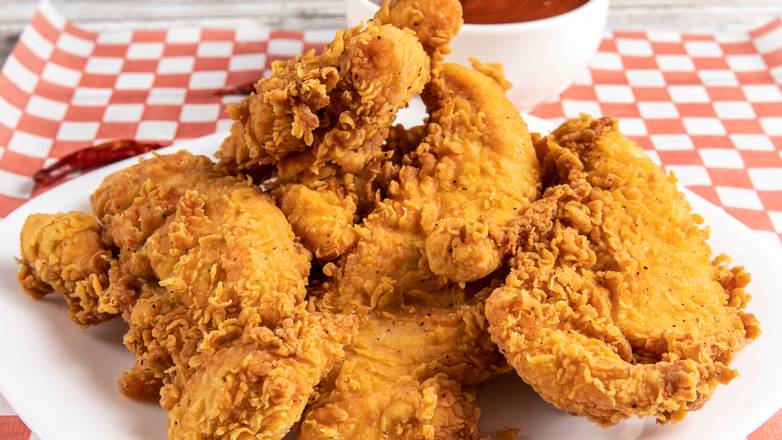 Order Fried Chicken (5 Pcs) food online from The Burger Stack store, Chicago on bringmethat.com