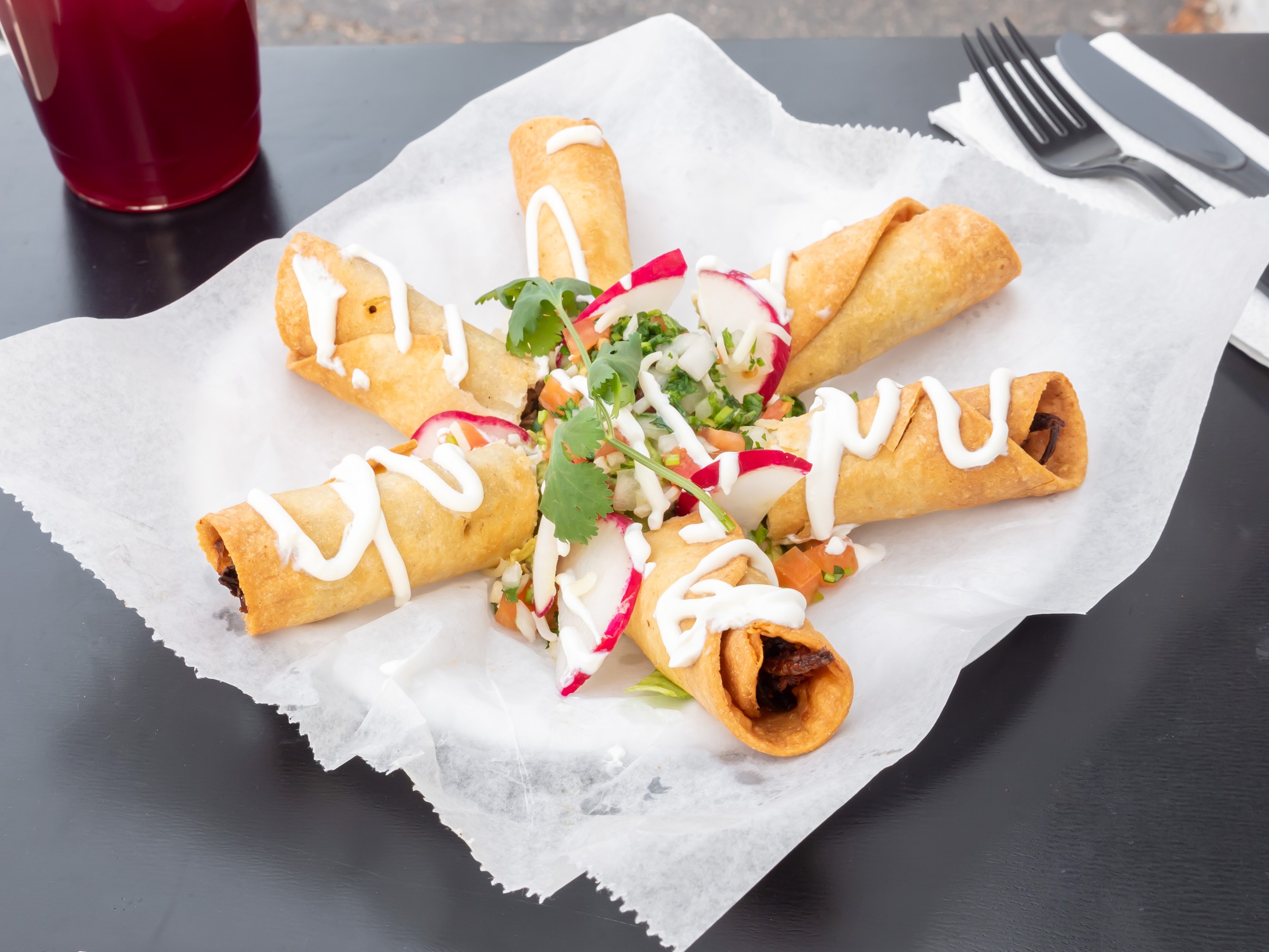 Order Taquito food online from Fiesta Taco store, Burbank on bringmethat.com
