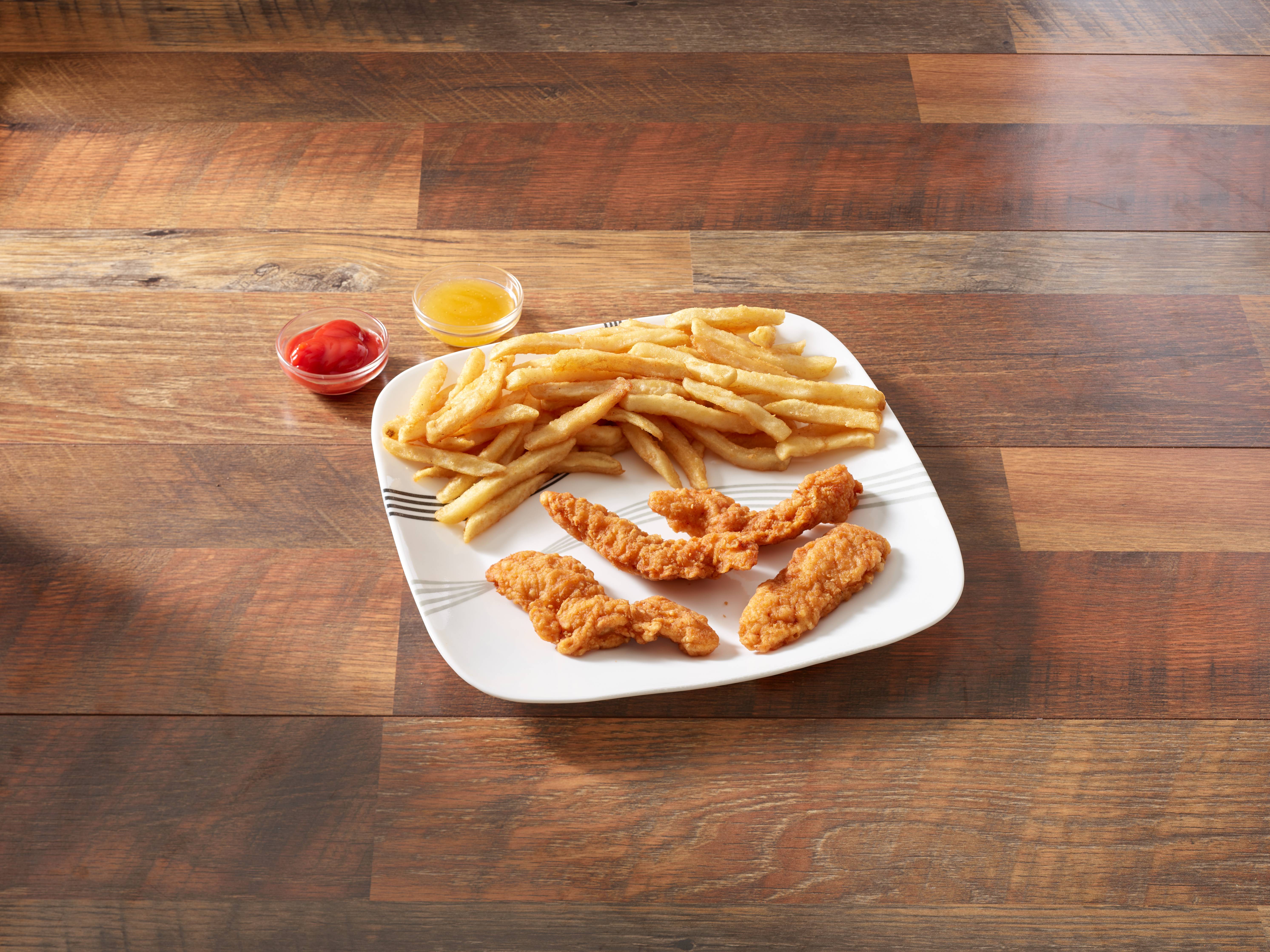 Order Chicken Tenders with Fries food online from Fresh Way Pizza store, Worcester on bringmethat.com
