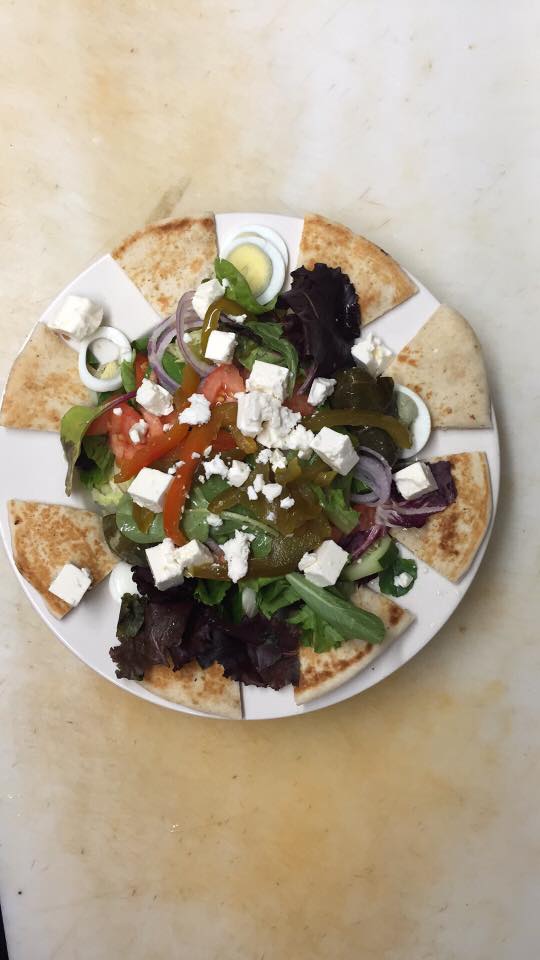 Order Greek Salad food online from Magnolia Restaurant store, Vineland on bringmethat.com