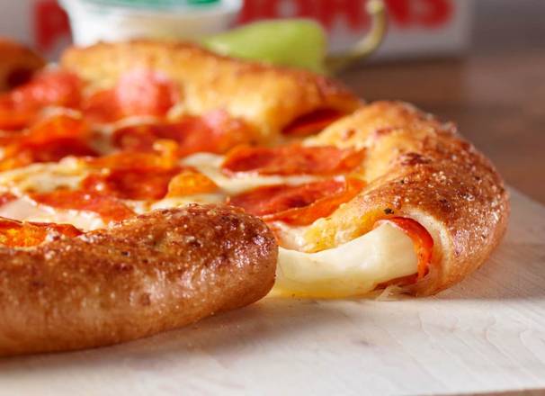 Order Epic Pepperoni-Stuffed Crust Pepperoni Pizza food online from Papa Johns Pizza store, Jacksonville on bringmethat.com
