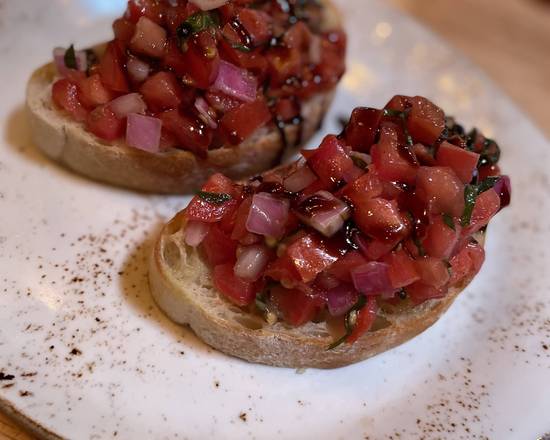 Order Bruschetta Crostini food online from Wood And Fire store, Pleasantville on bringmethat.com