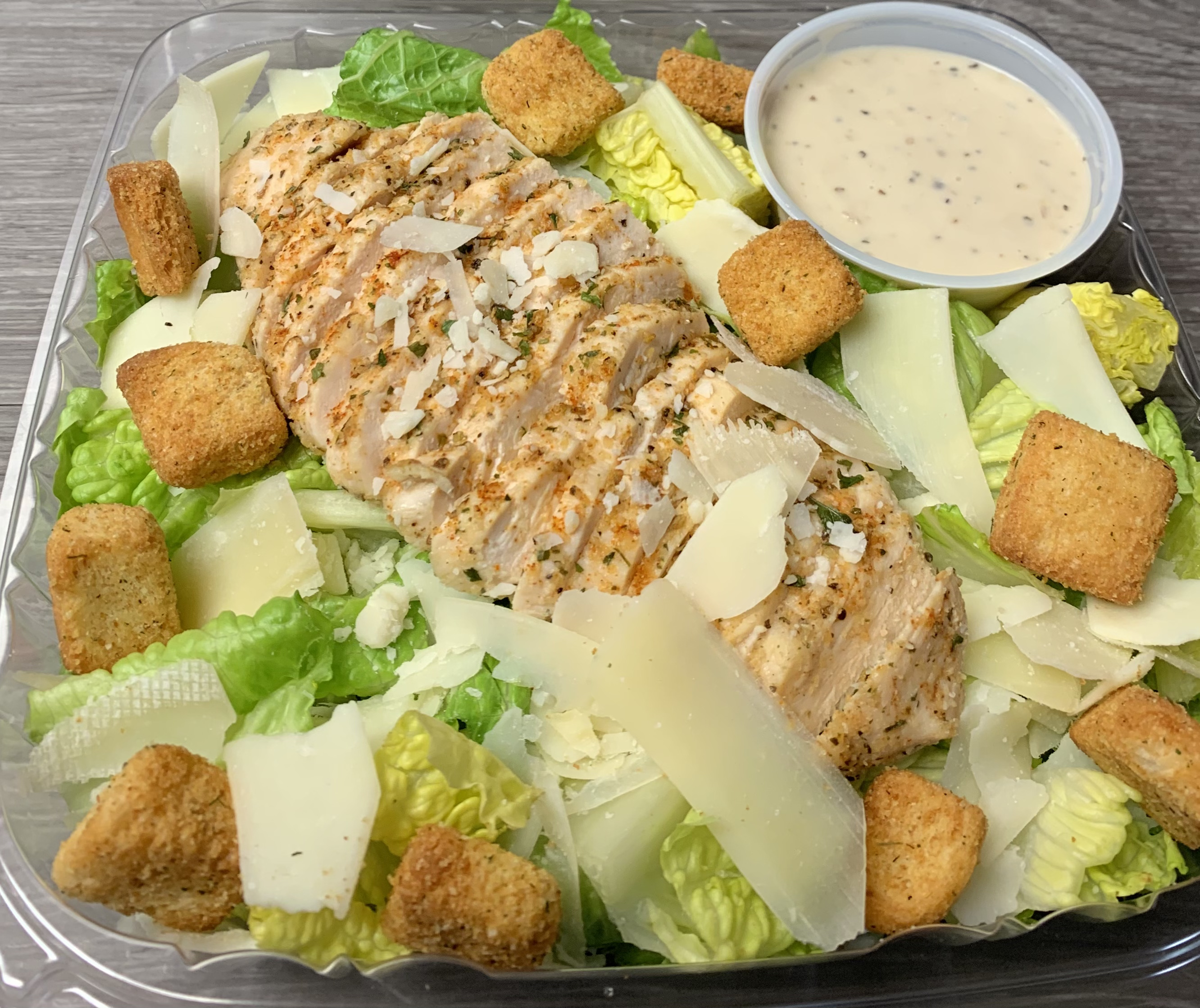 Order Chicken Caesar Salad food online from Fountain Cafe store, Oakland on bringmethat.com