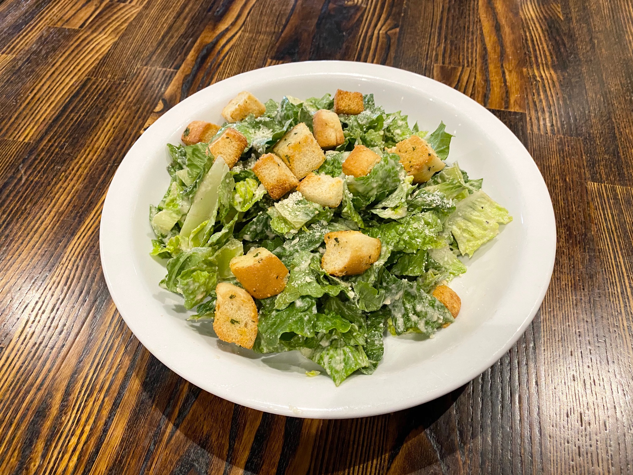 Order Ten Pin Chicken Caesar Salad food online from Ten Pin Alley store, Hilliard on bringmethat.com