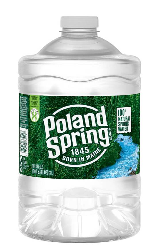Order Poland Spring Spring Water 100% Natural (101.4 oz) food online from Rite Aid store, Rome on bringmethat.com