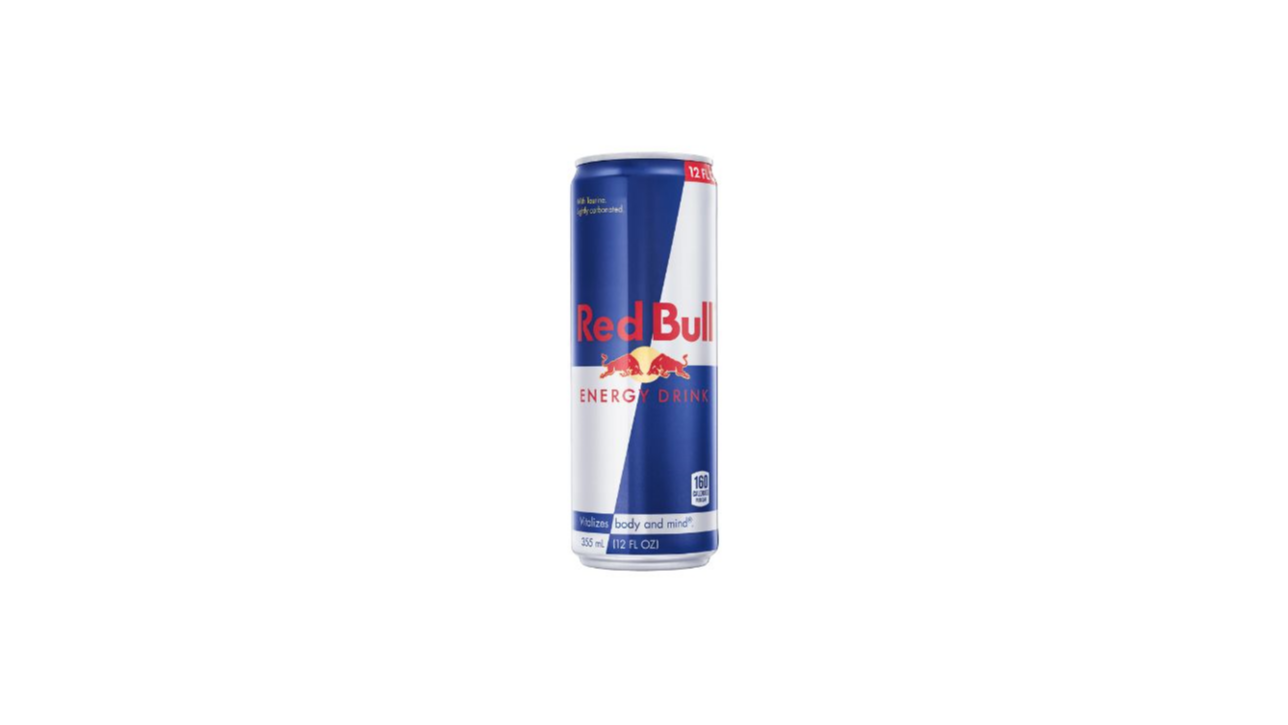 Order Red Bull 12 oz food online from Cafe Verdi Rebel store, Las Vegas on bringmethat.com