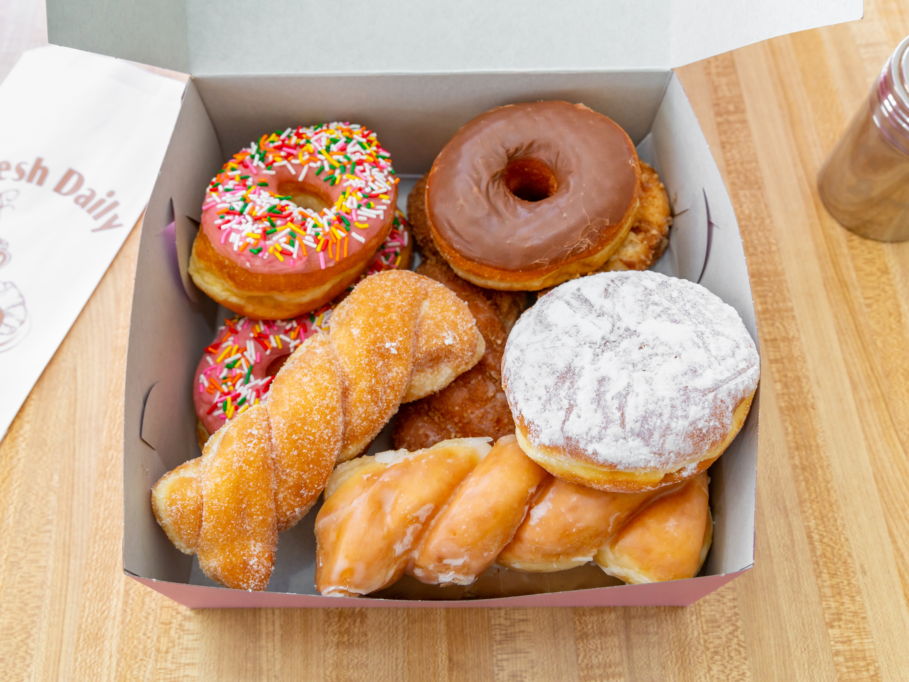 Order Donuts half dozen food online from Best Donuts store, Los Angeles on bringmethat.com