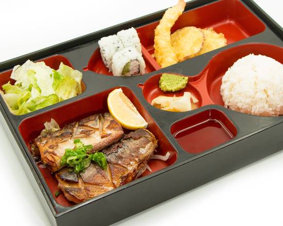 Order Saba Bento food online from ABE Japanese Food store, Carrollton on bringmethat.com