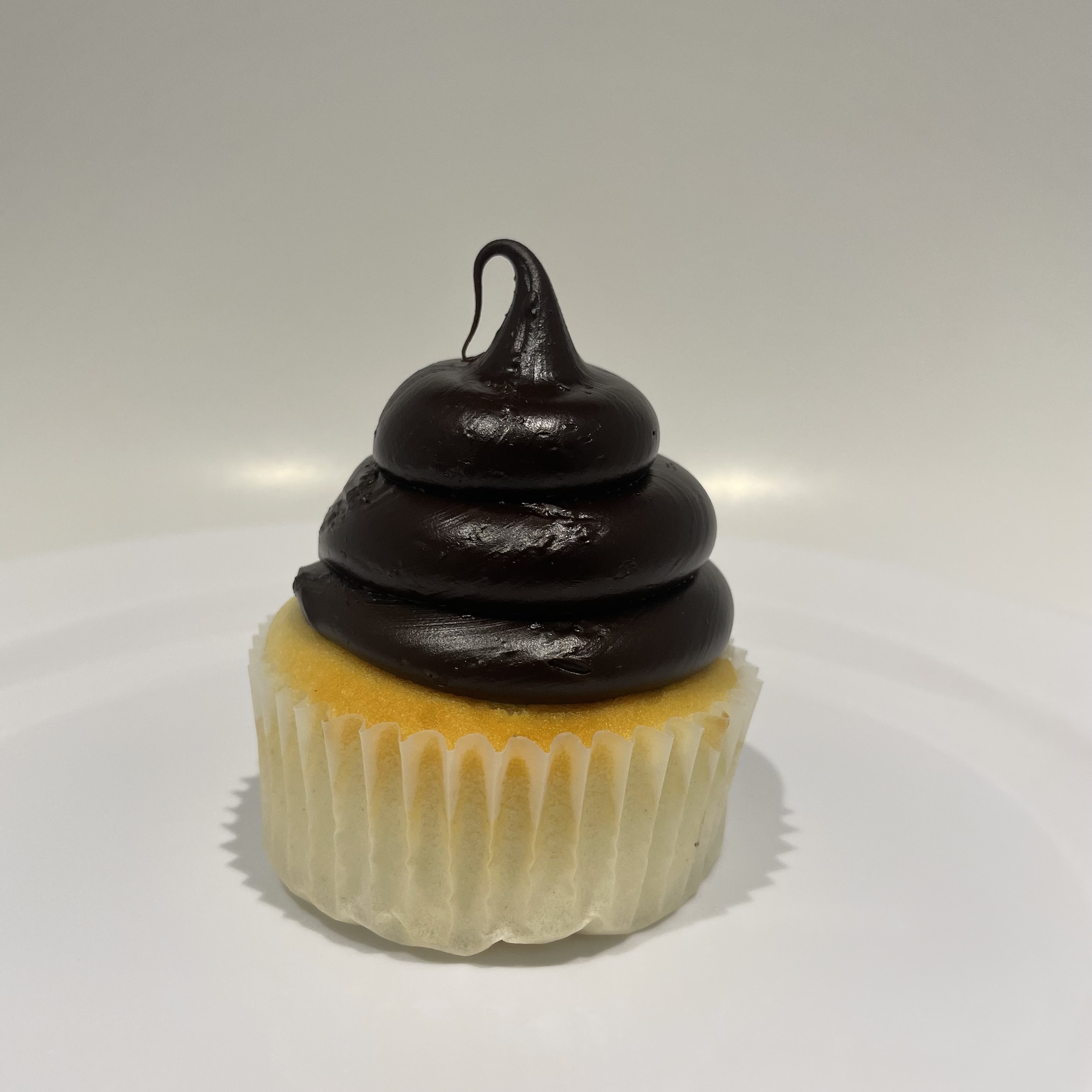 Order Boston Cream Pie Cupcake food online from The House of Cupcakes store, Princeton on bringmethat.com