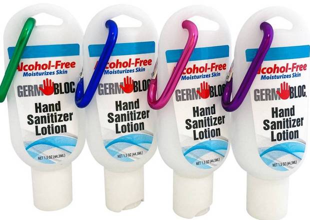Order Alcohol-Free Germ Bloc - Hand Sanitizer Lotion food online from East Cooper Family Pharmacy store, Mt Pleasant on bringmethat.com