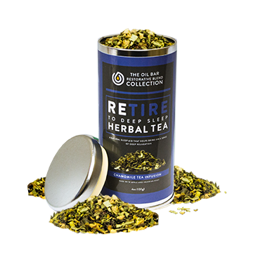 Order Retire to Deep Sleep Herbal Tea food online from The Oil Bar store, Atlanta on bringmethat.com