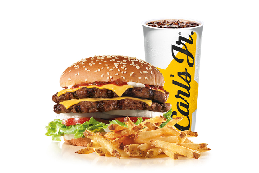 Order Super Star with Cheese Combo food online from Carl Jr store, Scotts Valley on bringmethat.com