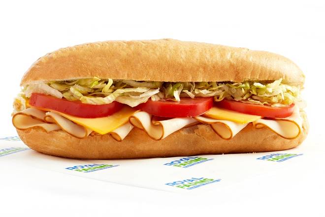 Order Turkey and Cheese Sub food online from Royal Farms store, New Castle on bringmethat.com