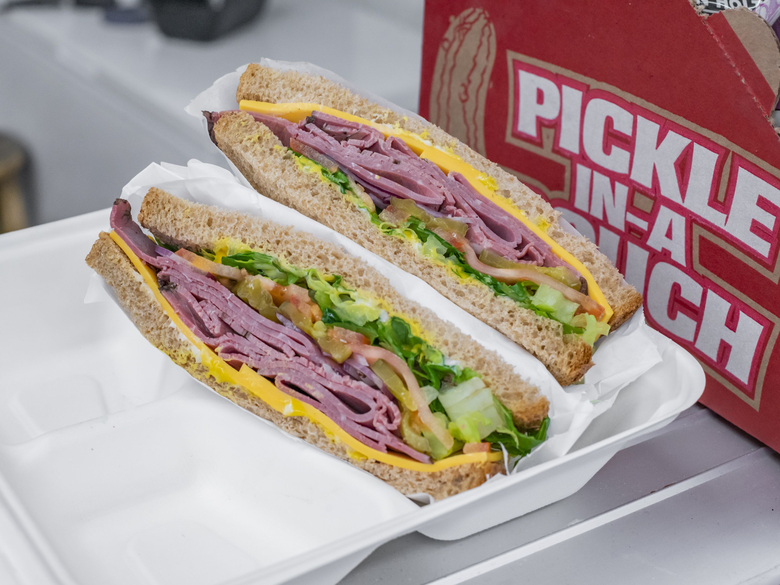Order Pastrami Sandwich food online from The Pastrami Bar store, San Francisco on bringmethat.com