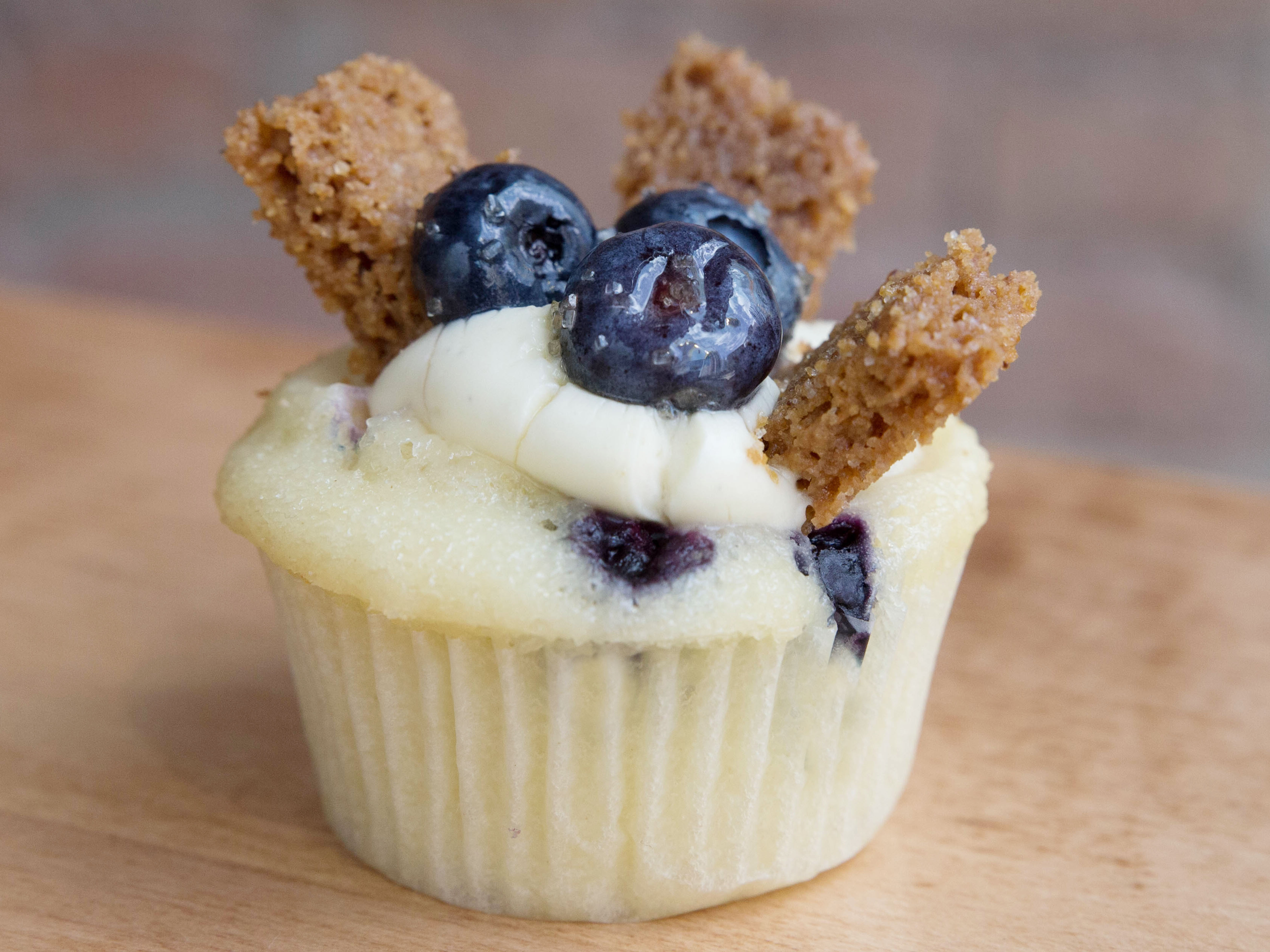 Order Blueberry Cheesecake food online from Molly Cupcakes store, Naperville on bringmethat.com