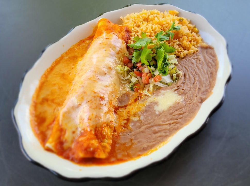Order Burrito Ranchero Steak food online from Tacos & Tequilas Mexican Grill store, Buford on bringmethat.com