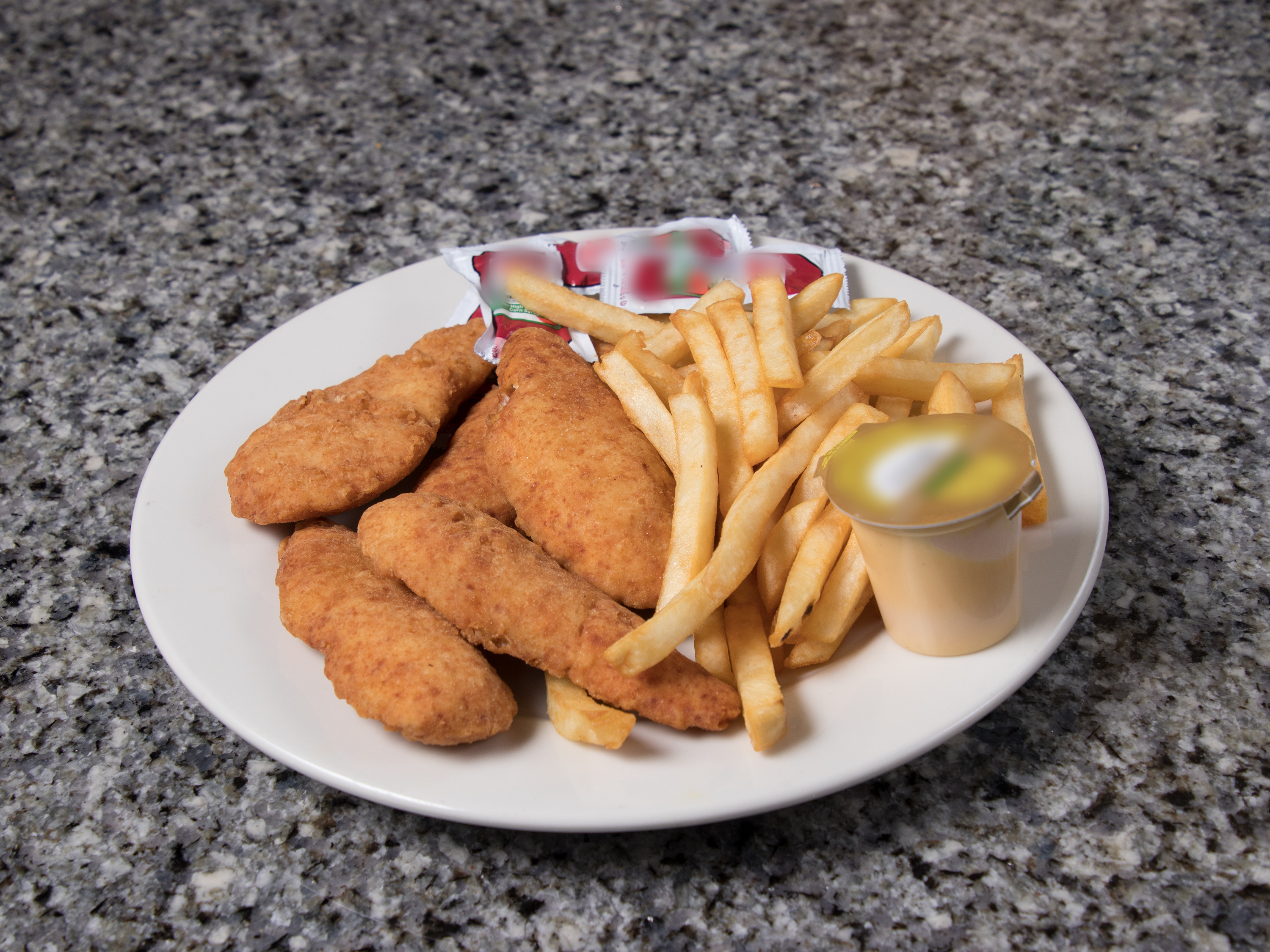 Order Kids 3 Chicken Tenders with Fries food online from Star Pizza & Pasta store, Canton on bringmethat.com