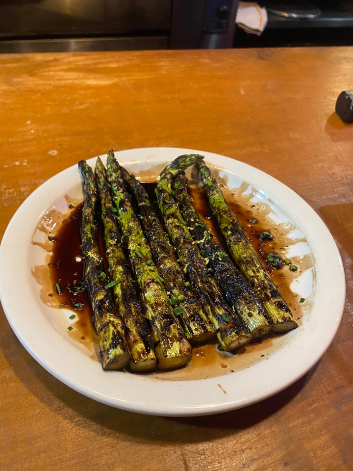 Blood Orange Balsamic Glazed Asparagus