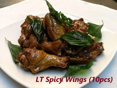 Order 12. LT Spicy Wings food online from Little Thai Cafe store, Houston on bringmethat.com