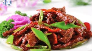 Order 40. Mongolian Beef 蒙古牛 food online from Lan House store, Lincoln on bringmethat.com