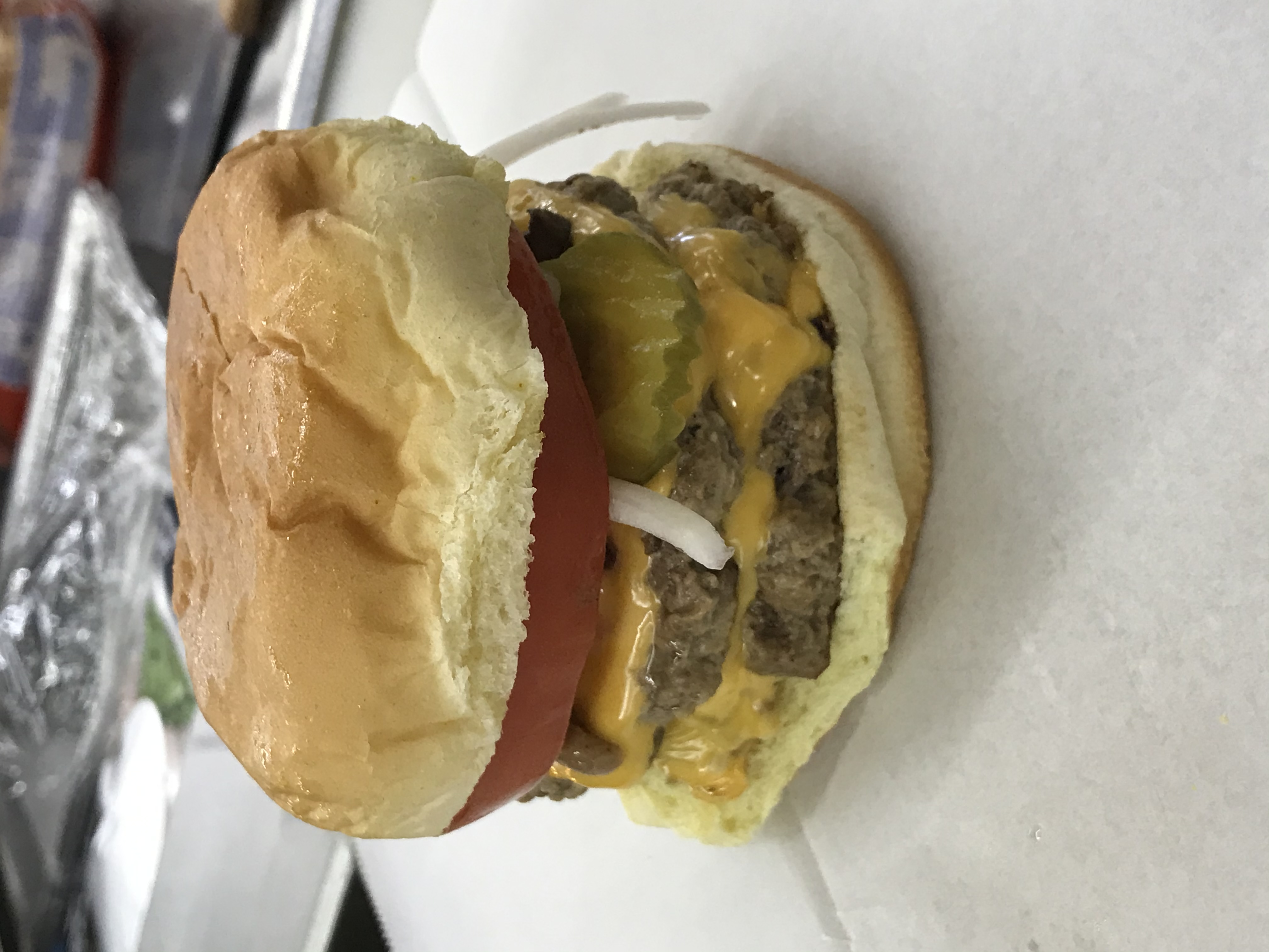 Order Double Cheeseburger food online from Exxonmobil store, Roanoke on bringmethat.com
