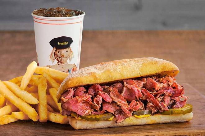 Order Pastrami Sandwich Combo food online from Farmer Boys store, Anaheim on bringmethat.com
