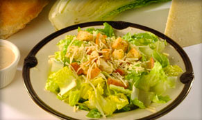 Order Caesar Salad food online from Papa Saverios Pizzeria store, West Chicago on bringmethat.com