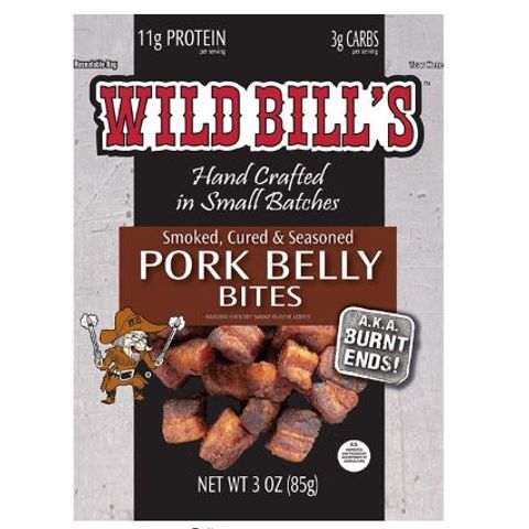 Order Wild Bill's Pork Belly Bites 3oz food online from 7-Eleven store, Charlotte on bringmethat.com