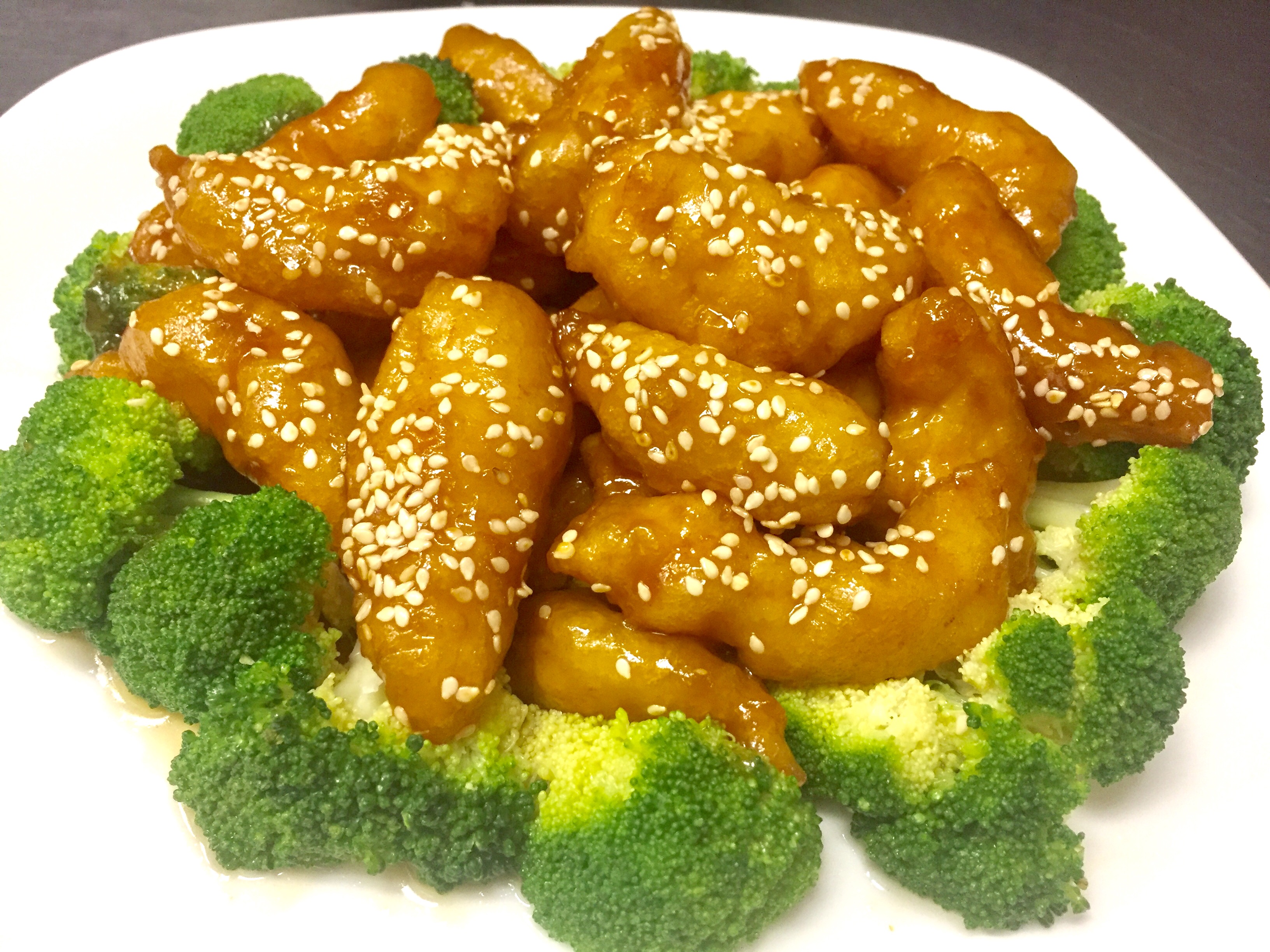 Order 5. Sesame Chicken with Broccoli food online from Golden Sun store, Tucker on bringmethat.com