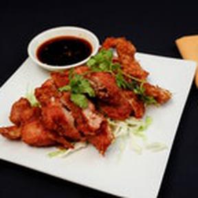 Order Deep-Fried Garlic Chicken food online from Twin dragon Chinese restaurant store, Los Angeles on bringmethat.com