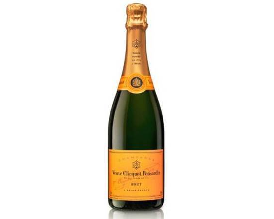 Order Veuve Clicquot Brut Yellow Label Champagne food online from Limoncello store, San Francisco on bringmethat.com