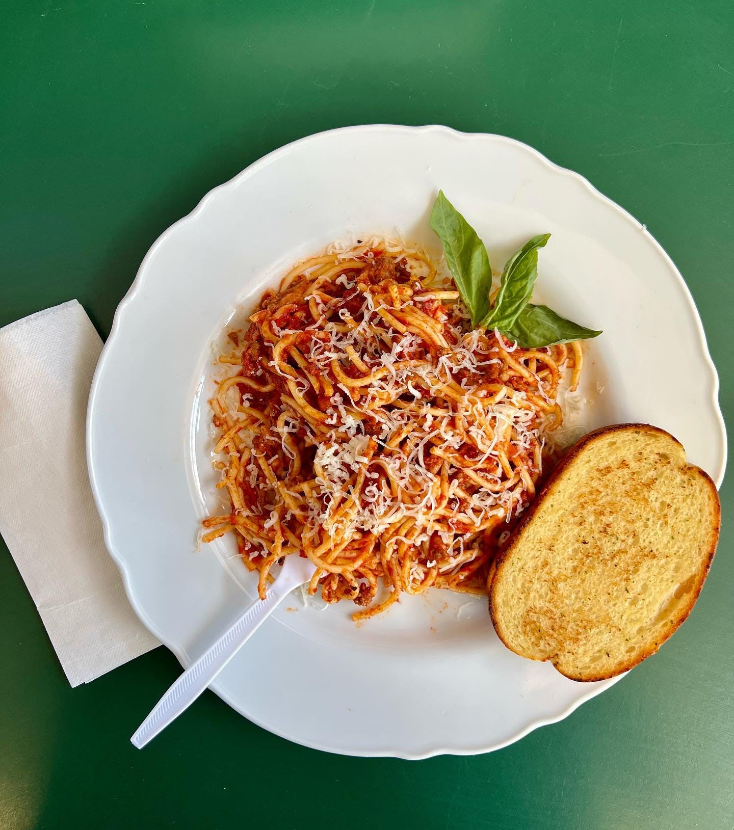 Order Spaghetti with Meat Sauce - Pasta food online from Pizza Ponte store, Oakland on bringmethat.com