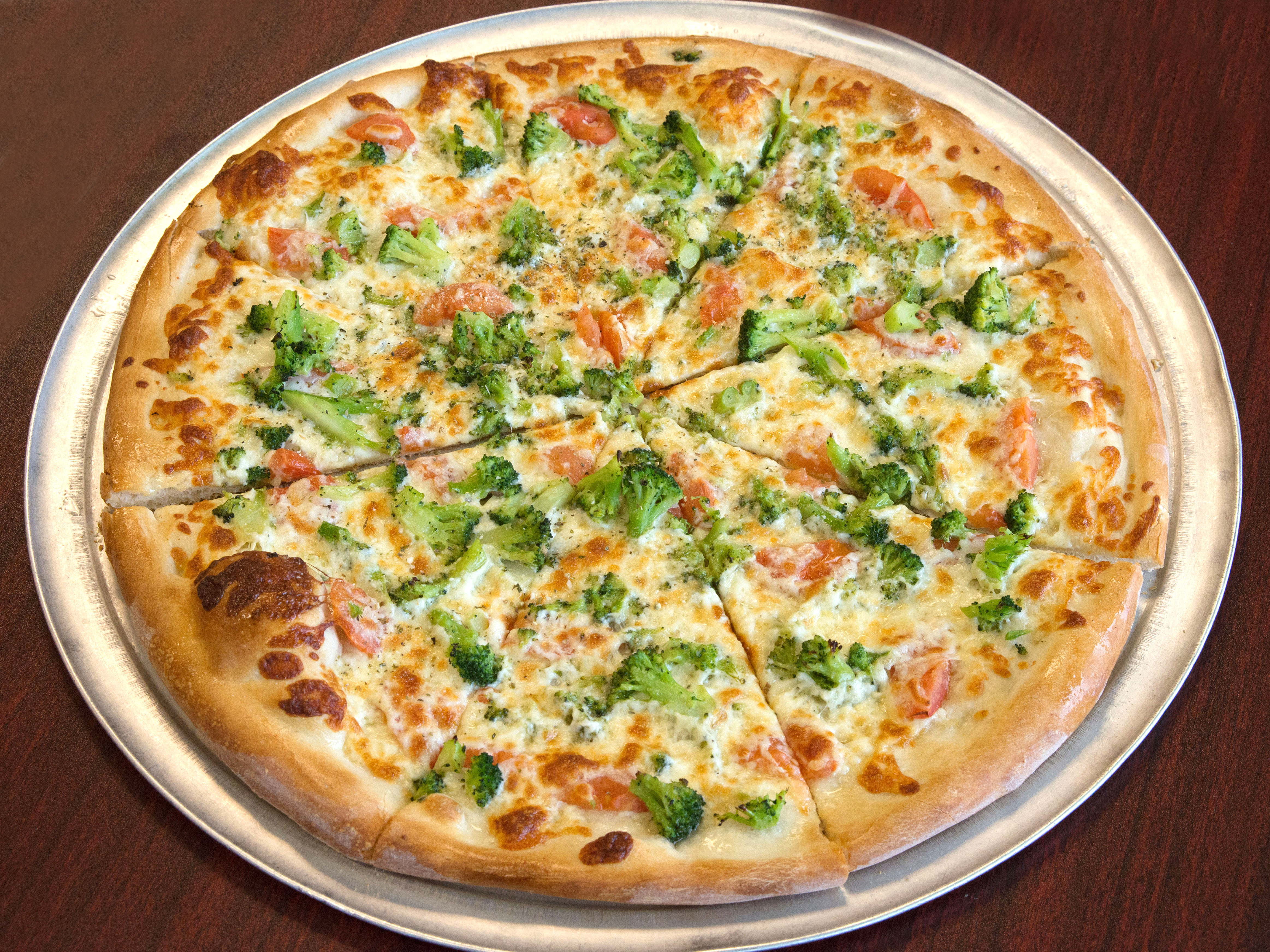Order White Pizza food online from Milano Pizza store, Albany on bringmethat.com