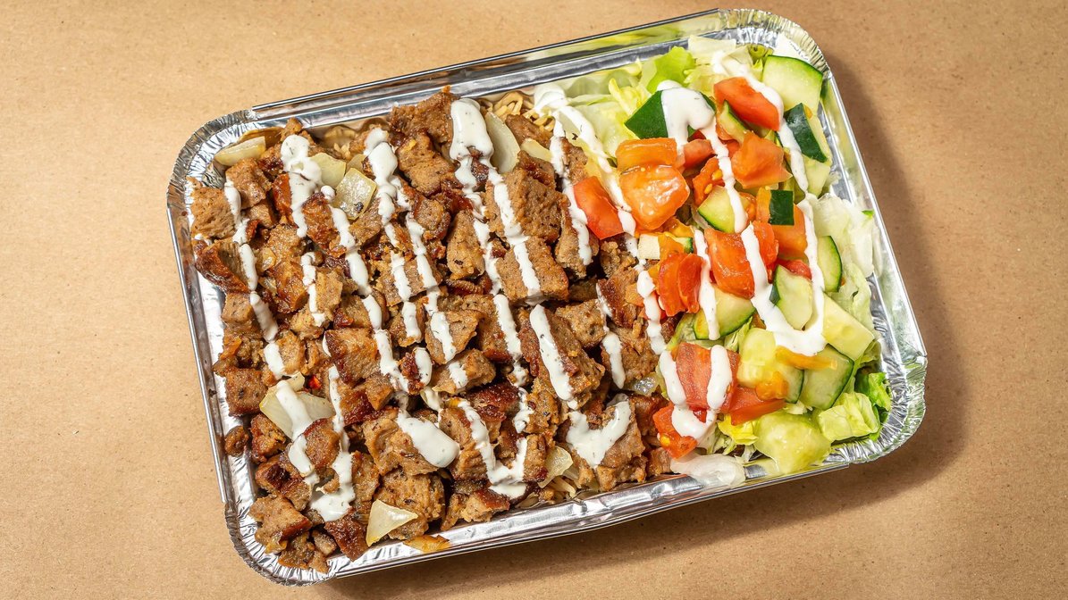 Order Lamb Over Rice Platter food online from Shah's Halal Food store, West Nyack on bringmethat.com