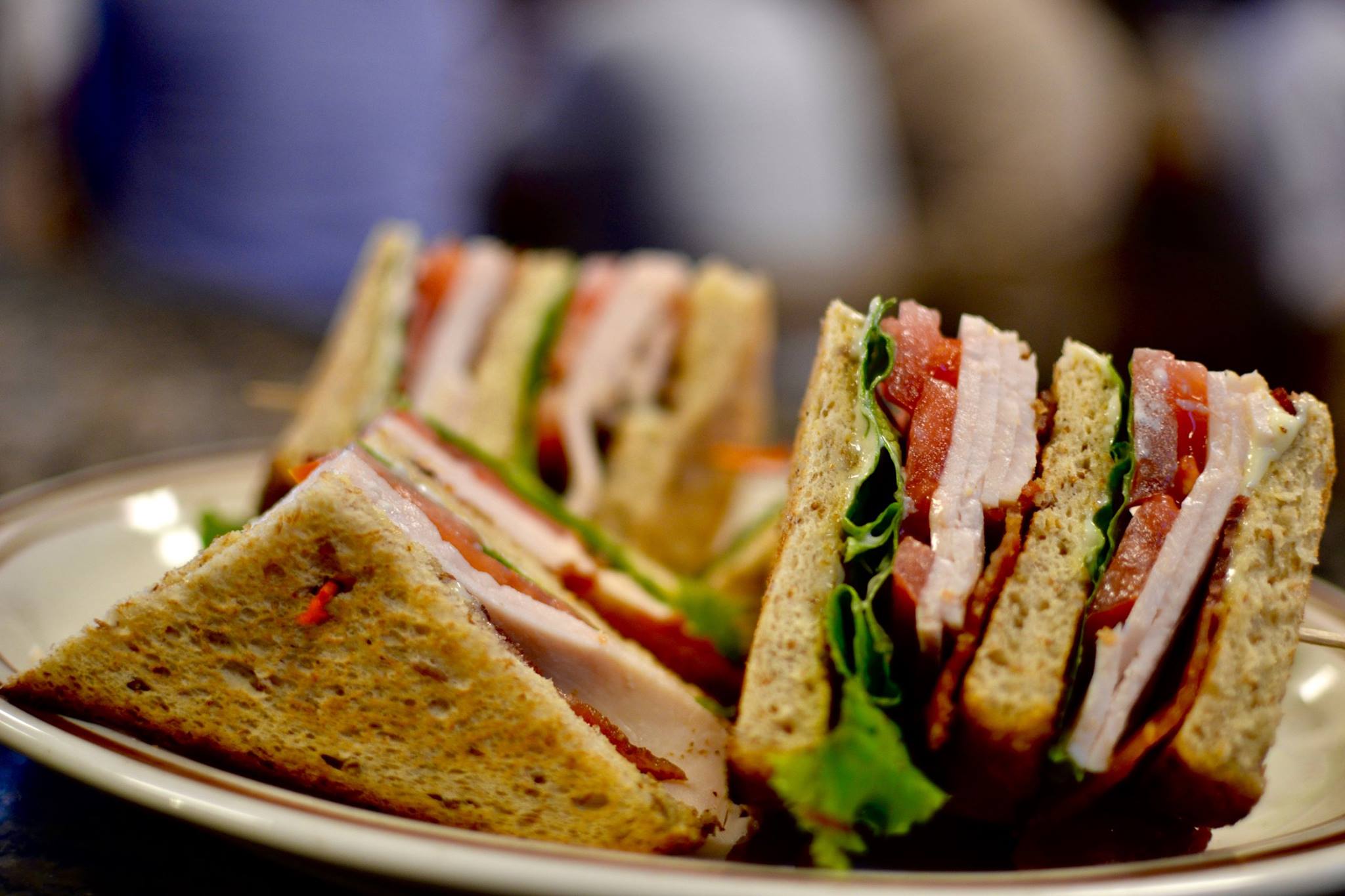 Order Celebrity Club Triple Decker Sandwich food online from CELEBRITY DELLY store, Falls Church on bringmethat.com