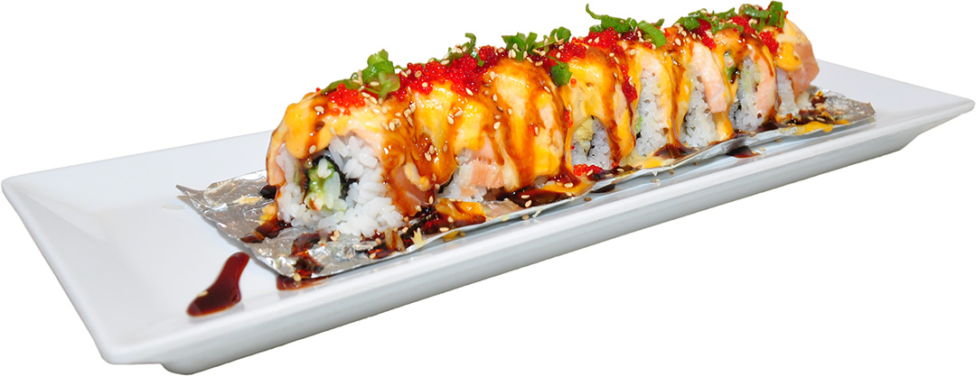 Order Lion King Roll food online from Rock Japanese Cuisine store, San Francisco on bringmethat.com