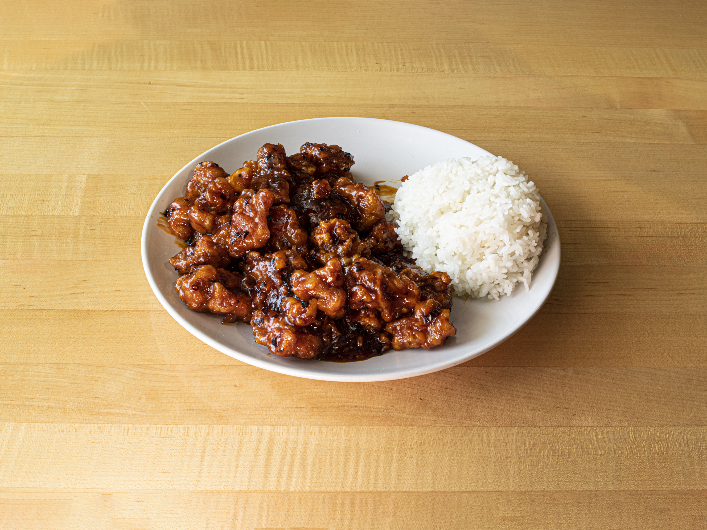Order General Tso's Chicken food online from Happy Sushi store, Lexington on bringmethat.com