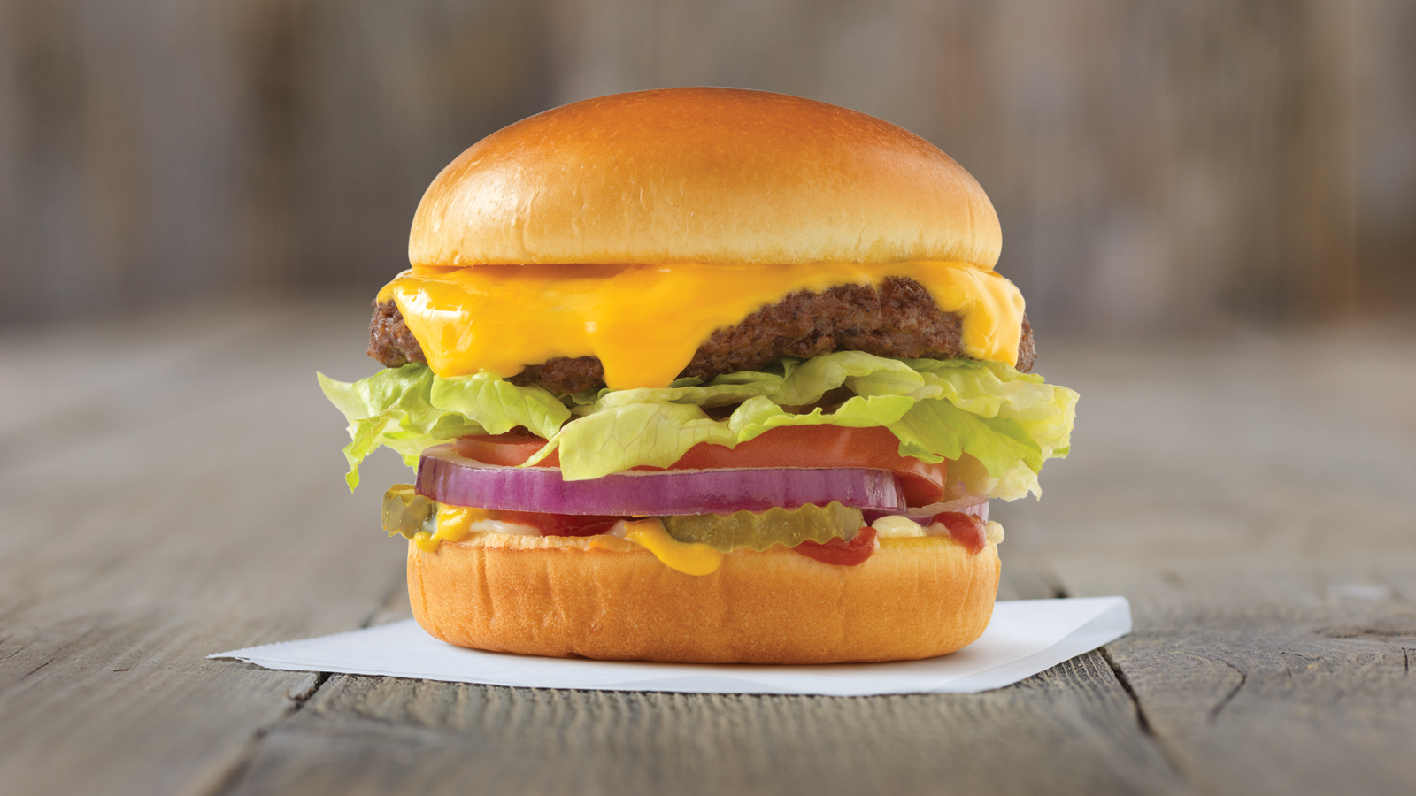Order GT Deluxe Cheese Burger food online from Good Times Burgers & Frozen Custard #106 store, Greenwood Village on bringmethat.com