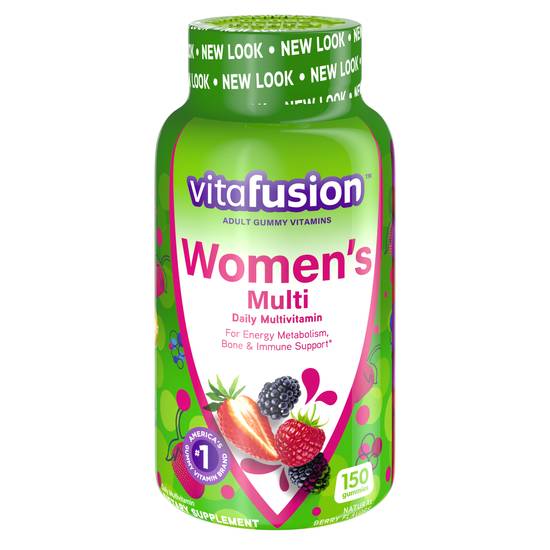 Order Vitafusion Women's Gummy Vitamins Mixed Berries (150 ct) food online from Rite Aid store, Palm Desert on bringmethat.com