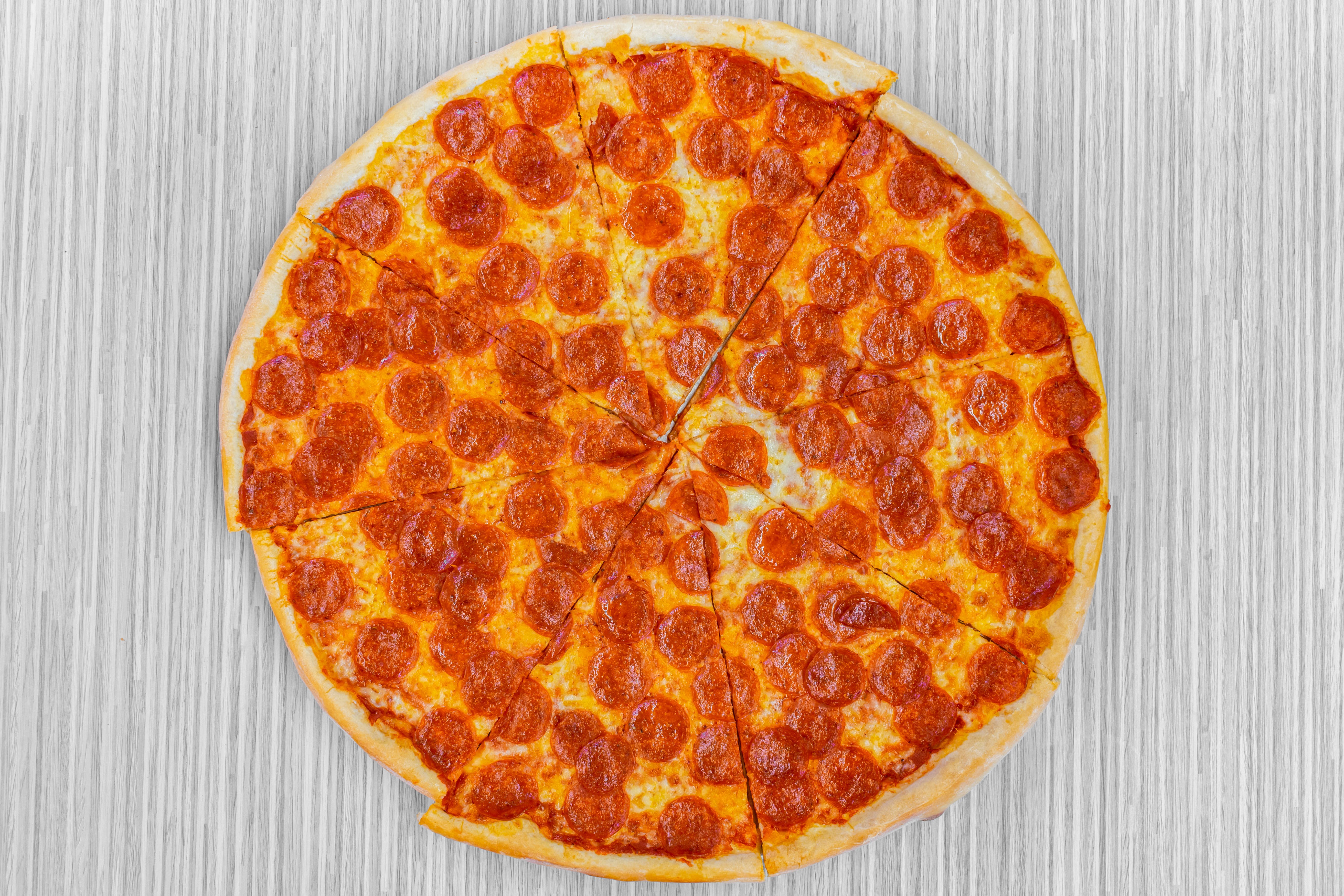 Order Pepperoni Pizza - Large 16'' food online from Gerlanda Pizza store, Piscataway on bringmethat.com