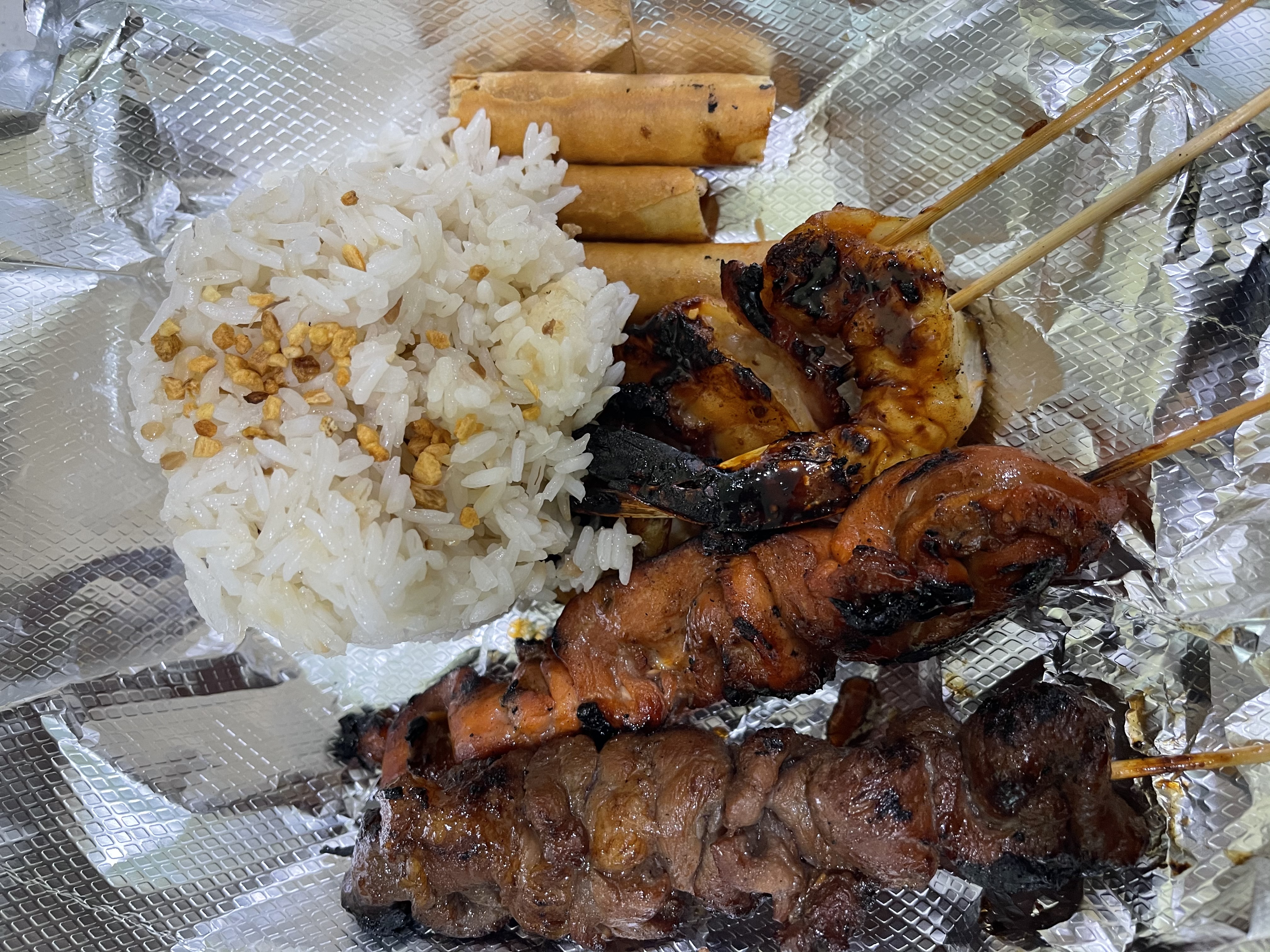Order BBQ Skewers Combo food online from Salo-Salo store, West Covina on bringmethat.com