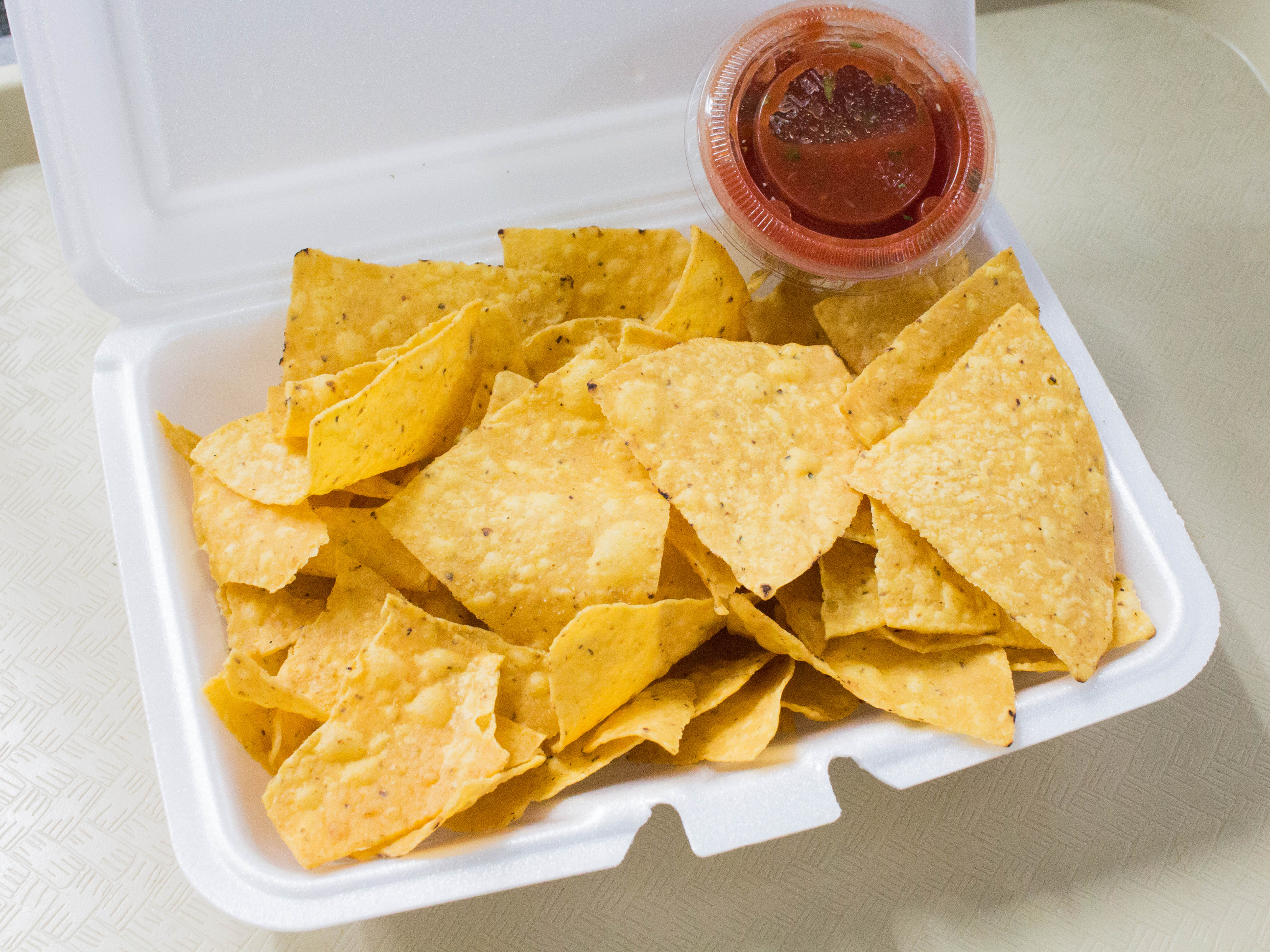 Order Chips and Salsa food online from Taco King - W Liberty St. store, Ann Arbor on bringmethat.com