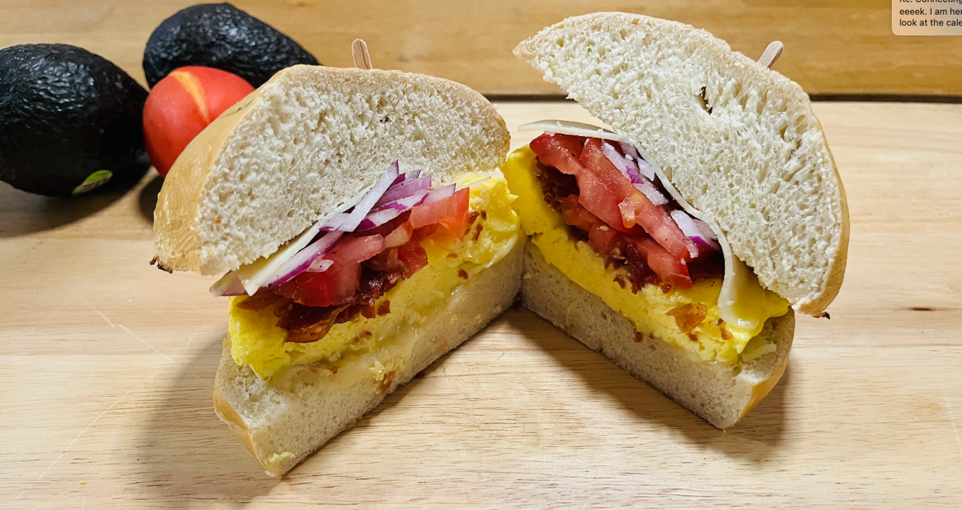 Order Bacon, Egg and Cheese food online from Deli-icious store, San Diego on bringmethat.com