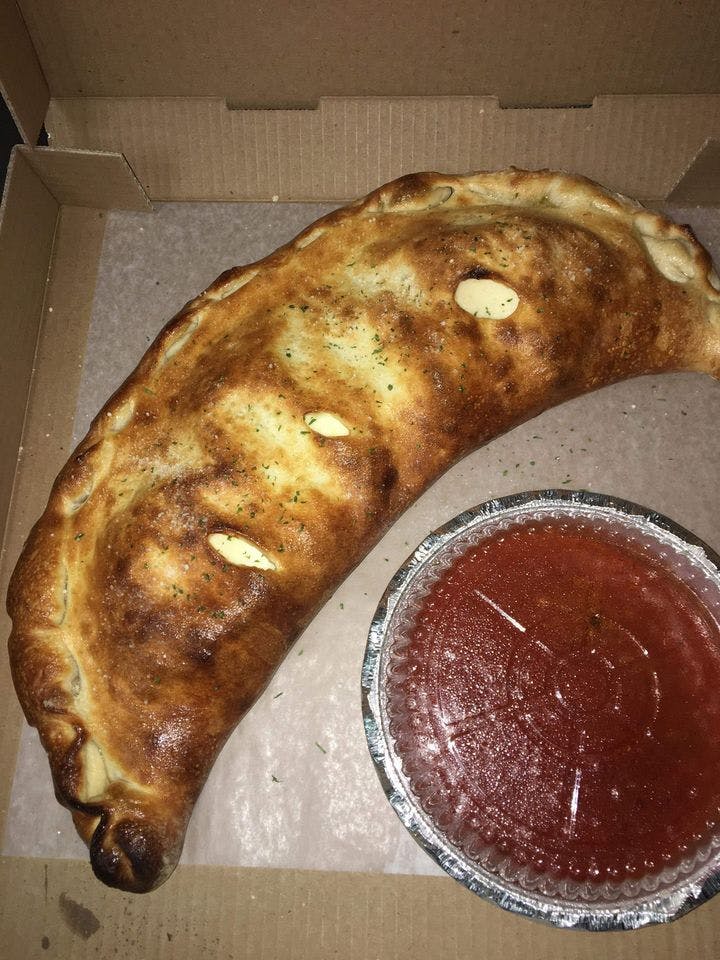 Order Calzone - Calzone food online from Amy's Family Pizzeria store, Hatboro on bringmethat.com