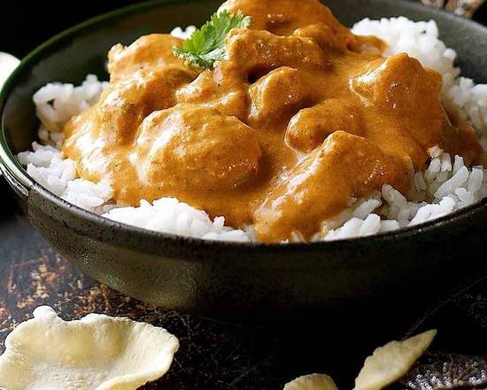 Order Rice Bowl With Butter Chicken food online from Olive Mediterranean store, Claymont on bringmethat.com