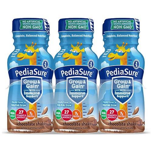 Order PediaSure KidsÂ¿ Nutritional Shake Chocolate - 8.0 fl oz x 6 pack food online from Walgreens store, KINSTON on bringmethat.com