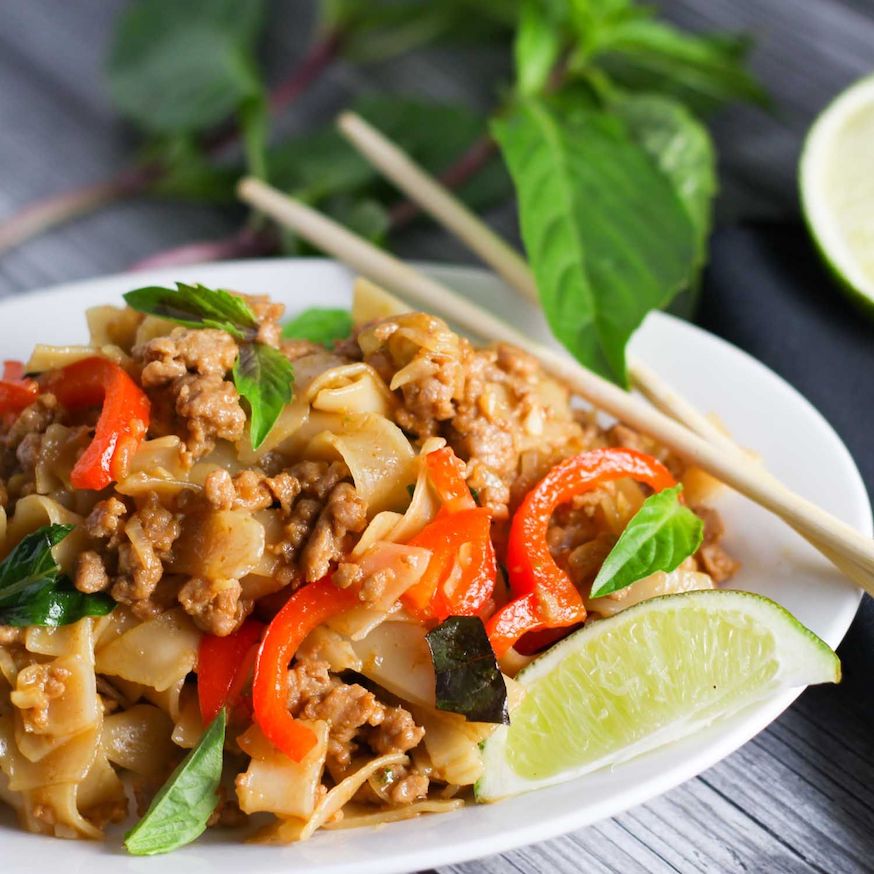 Order Keemao Noodle food online from Chang Thai Kitchen store, Toms River on bringmethat.com