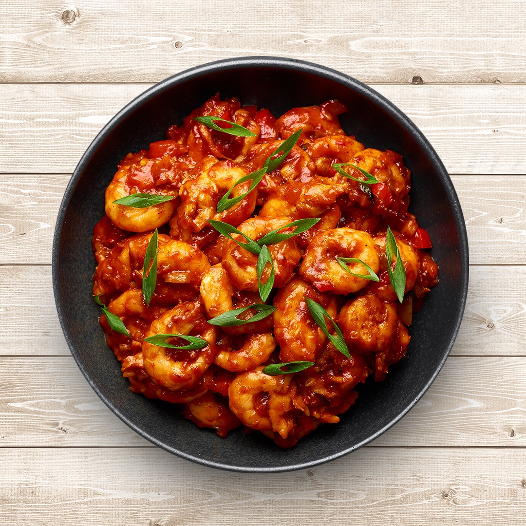Order Fiery Shrimp food online from The Hungry Himalayan store, Houston on bringmethat.com