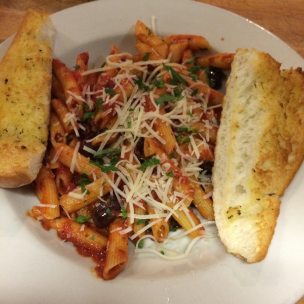 Order Penne Puttanesca food online from Palermo Pizza & Pasta store, Seattle on bringmethat.com